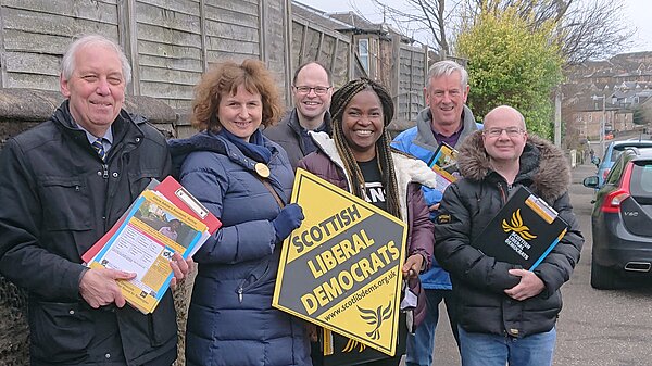 Liberal Democrat campaigners